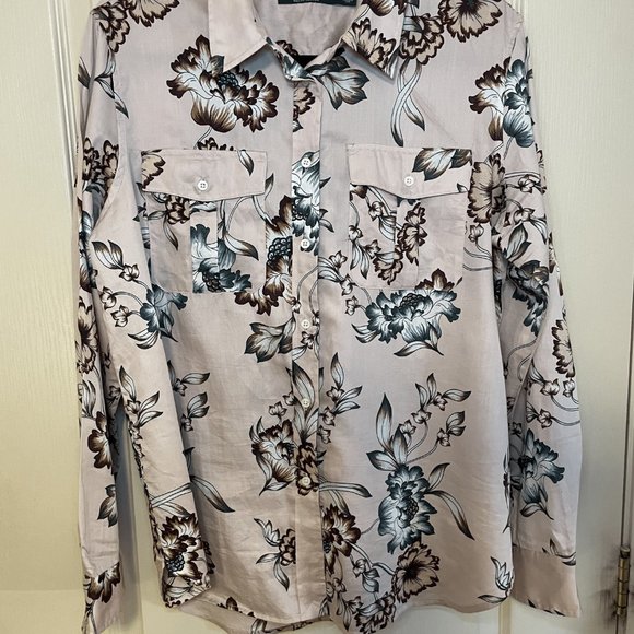 Ralph Lauren Cotton Flowy Blouse size XL - Picture 2 of 7